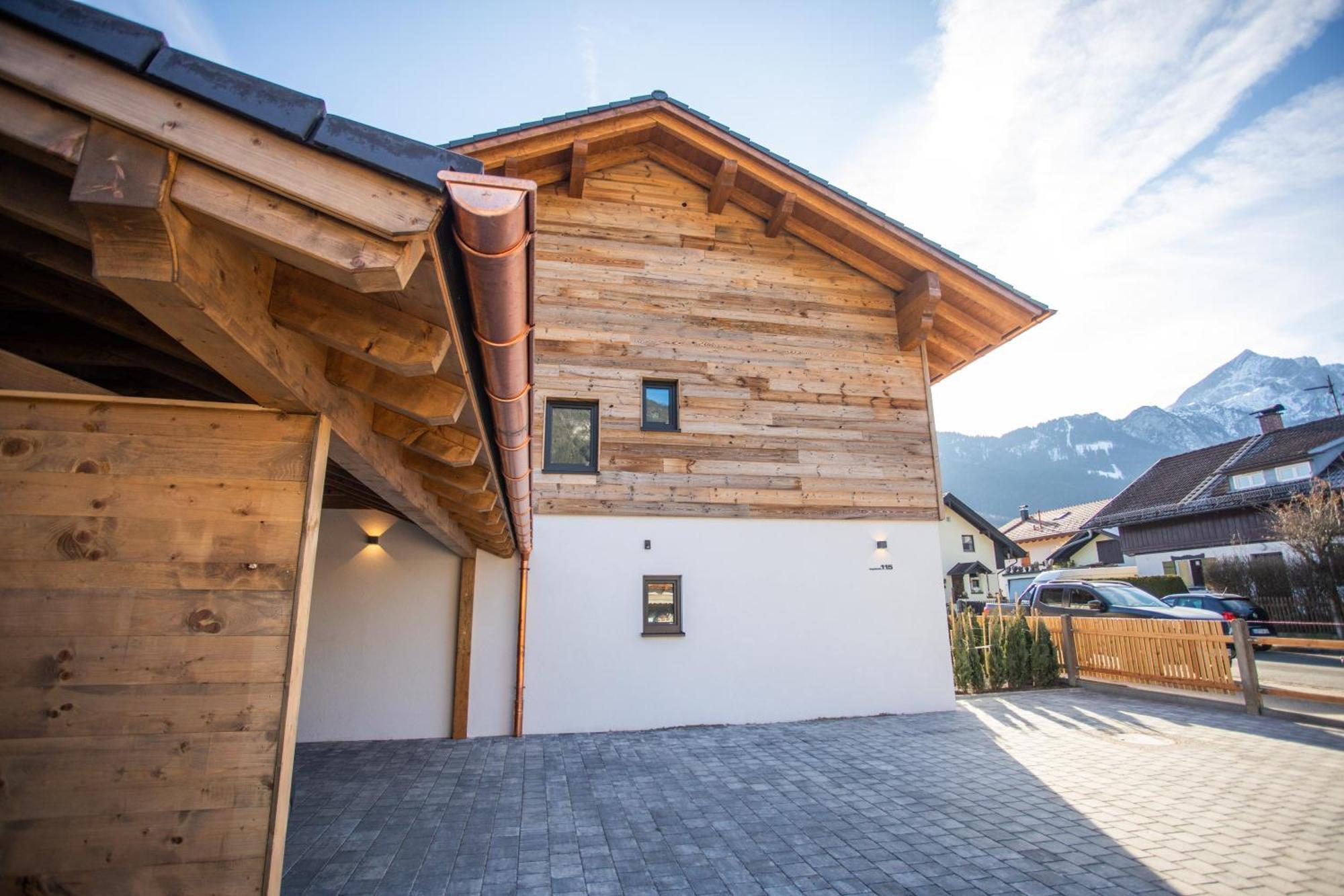 Appartamento Chalet Alpi Garmisch-Partenkirchen Esterno foto